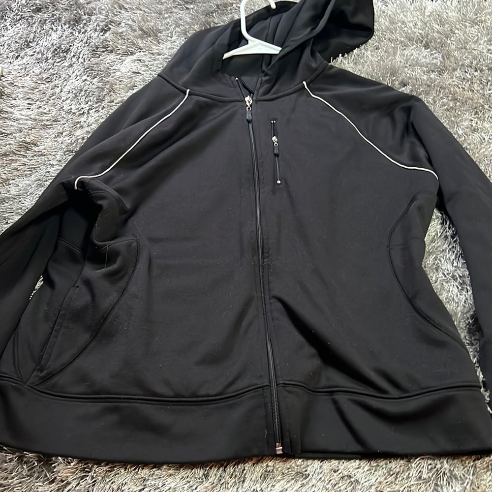 Black Zip Up